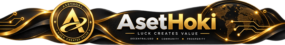 AsetHoki — Luck Creates Value. Decentralized, Community, Prosperity.